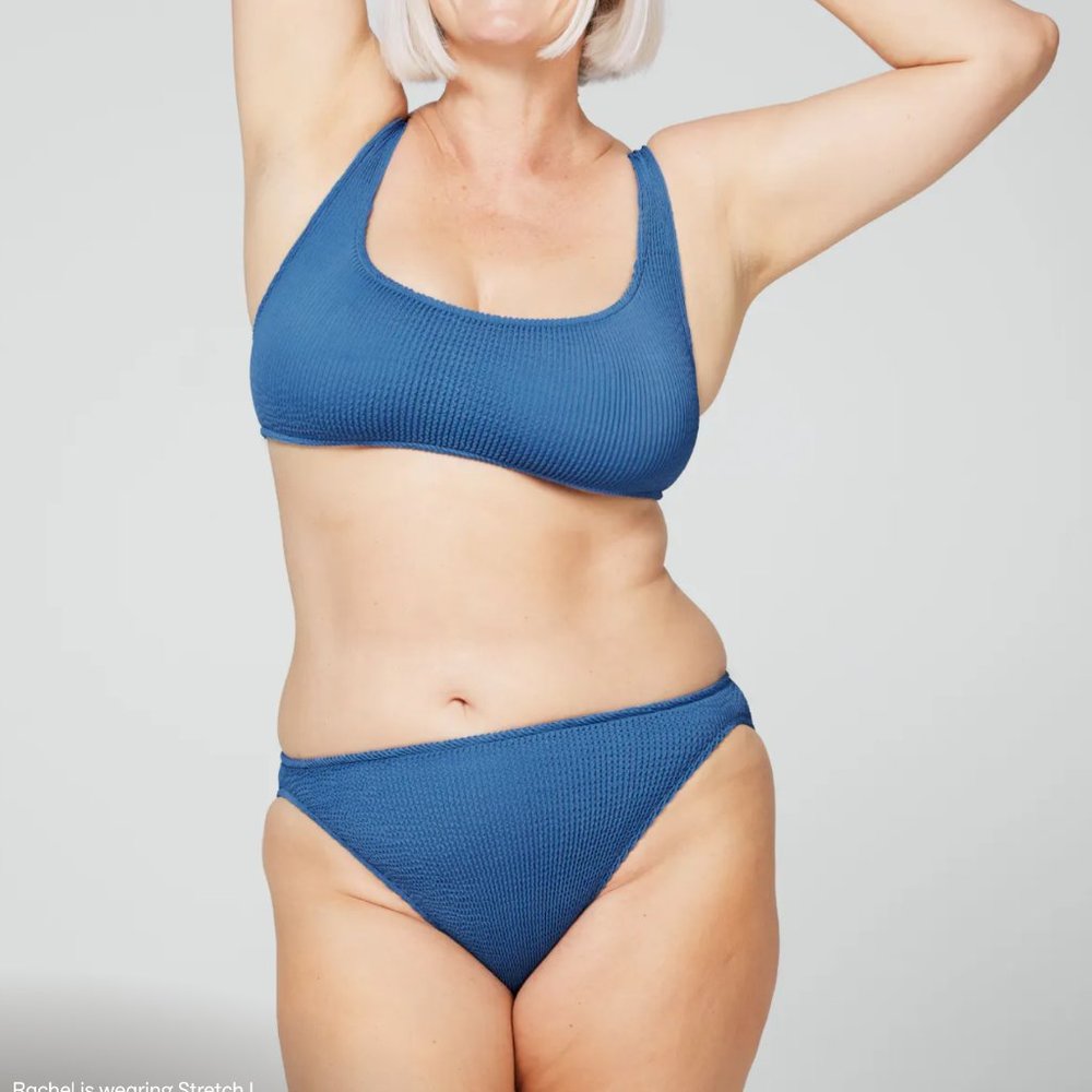 NWT Youswim Indigo Aplomb Standard Waist Sample Sale Stretch 1